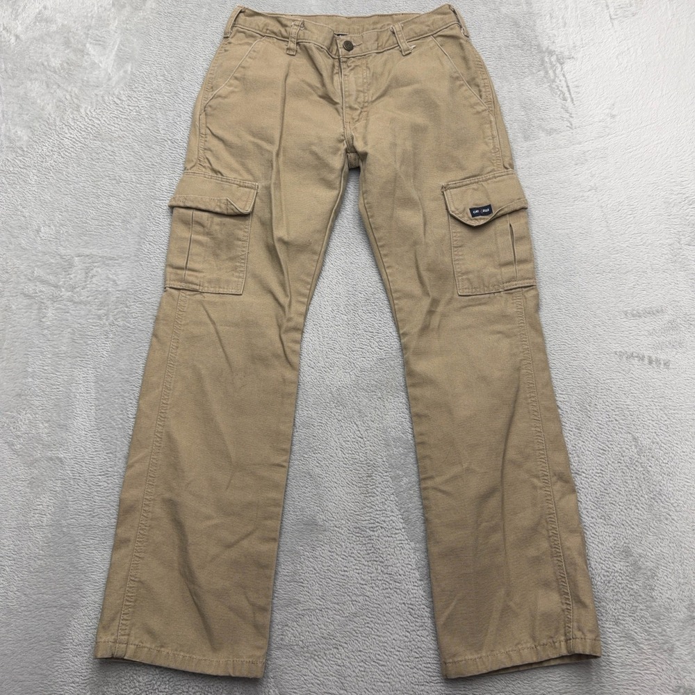 Tyndale Cargo Pants Mens 30 Tan Flame Resistant Workwear Utility K213T Rugged